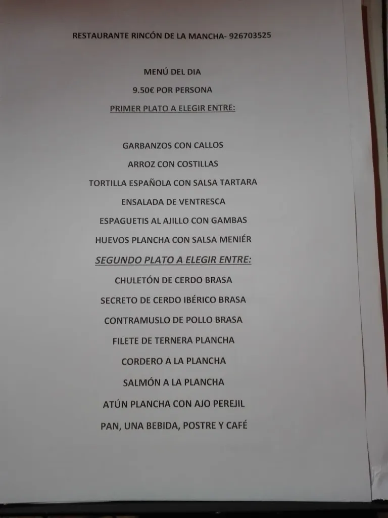Menu_Restaurante Rincón de La Mancha_Herencia_image_1