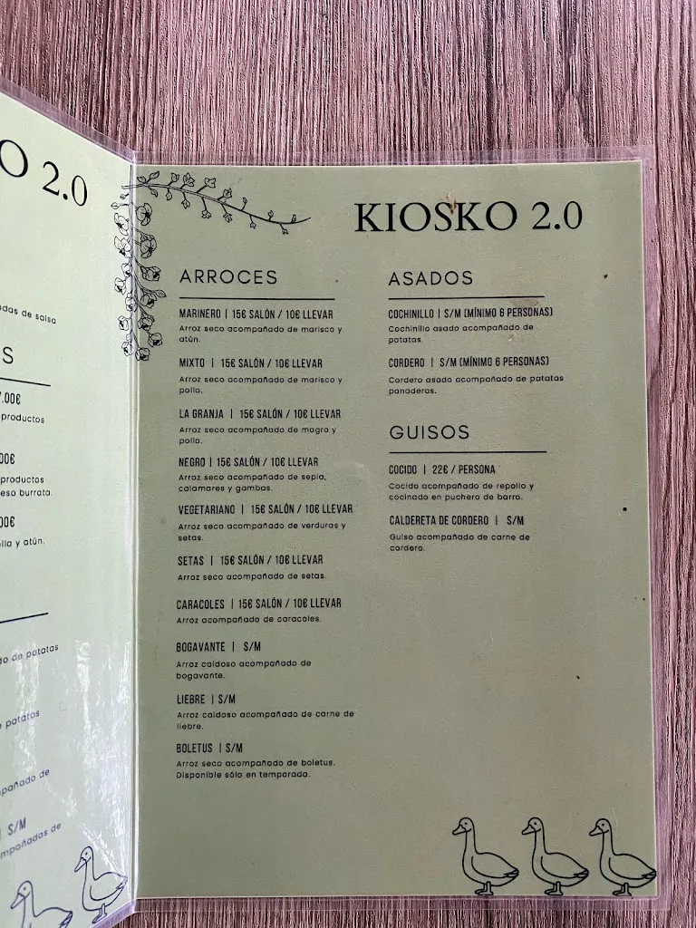 Menu_El Kiosko 2.0 Las Herencias_Herencia_image_1