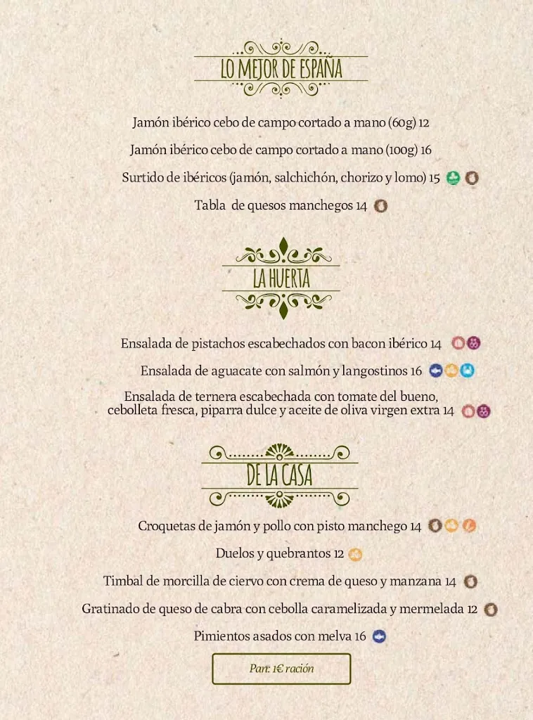 Menu_El Mesón de Luciano_Malagón_immagine_2
