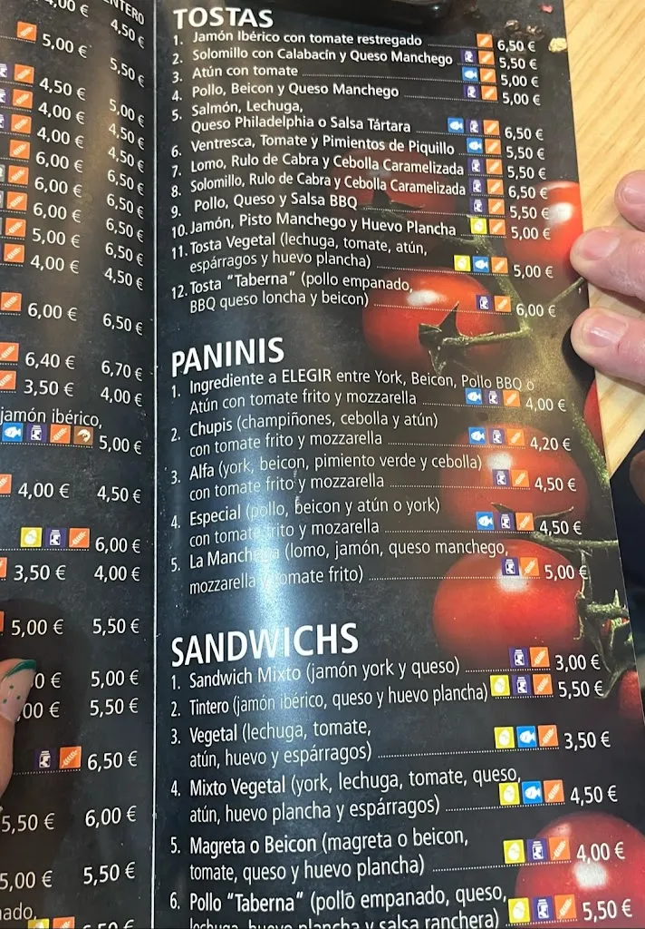 Menu_Local Principal -Taberna La Manchega_Membrilla_image_1