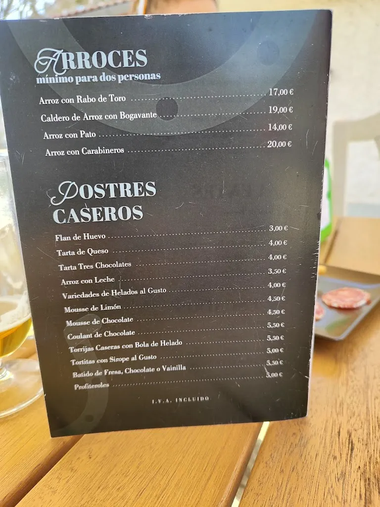 Menu_Bar Restaurante Las Cinco Herraduras_Manzanares_image_4