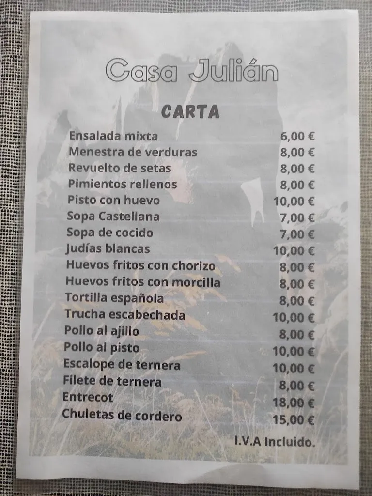 Menu_Casa Julián_Manzanares_immagine_1
