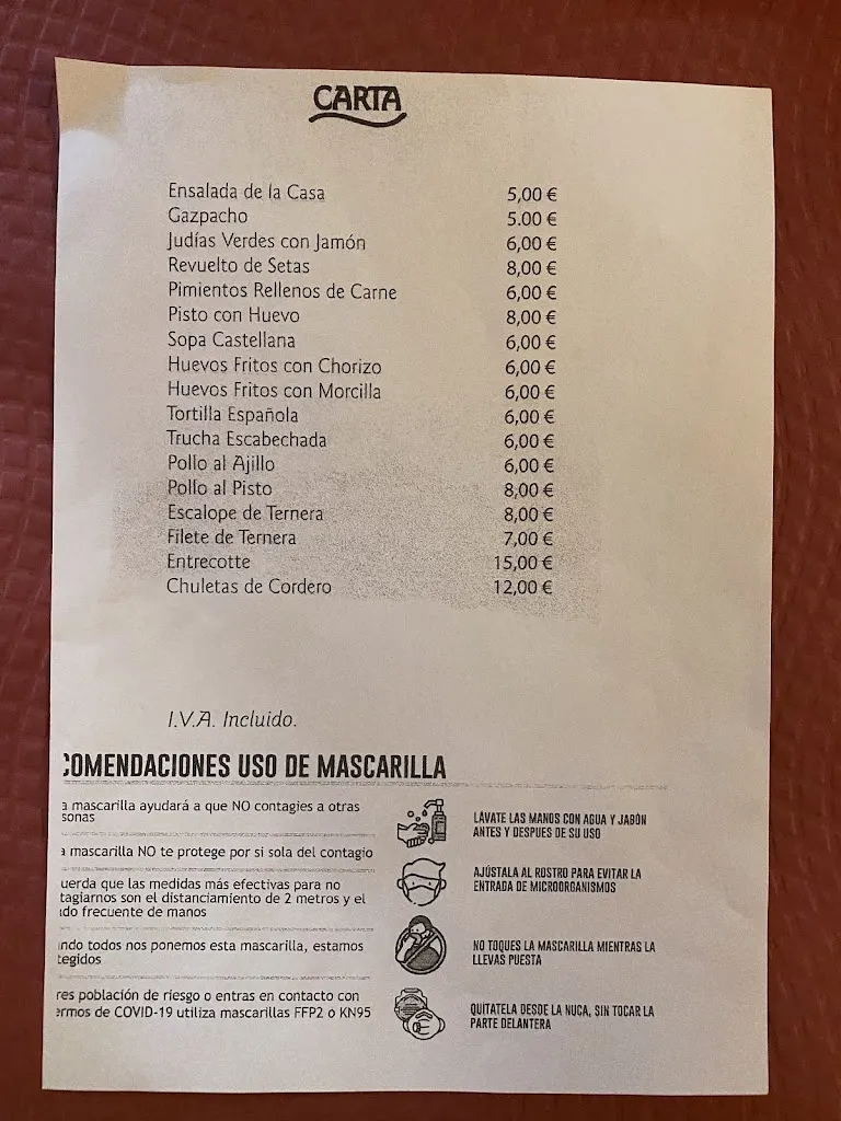 Menu_Casa Julián_Manzanares_immagine_2