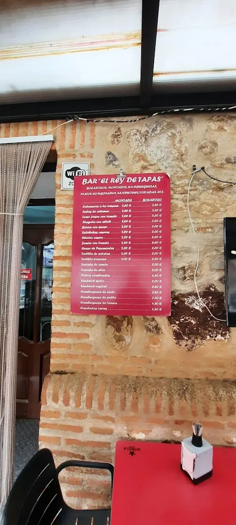 Menu_King of Tapas_Moral de Calatrava_image_3