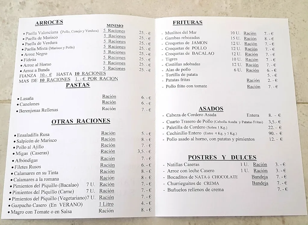 Menu_El rincón de la paella comida por encargo para llevar_Miguelturra_immagine_2