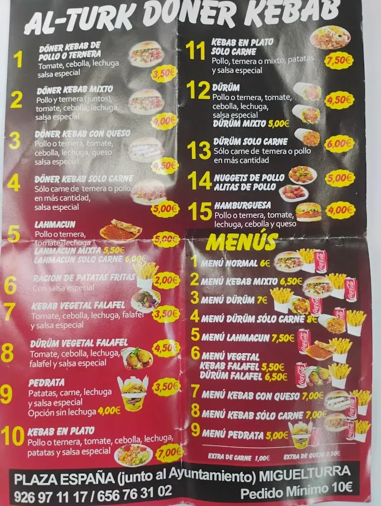 Menu_Al-Turk DONER Kebab Miguelturra_Miguelturra_image_2