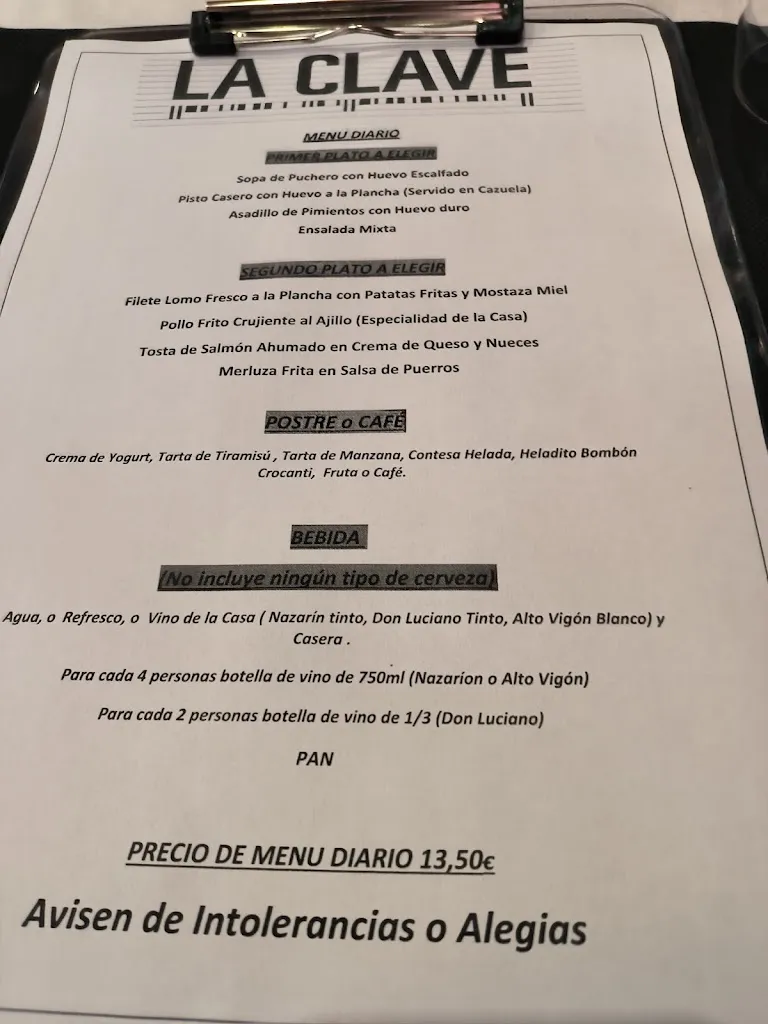 Menu_Restaurante La Clave_Daimiel_image_4