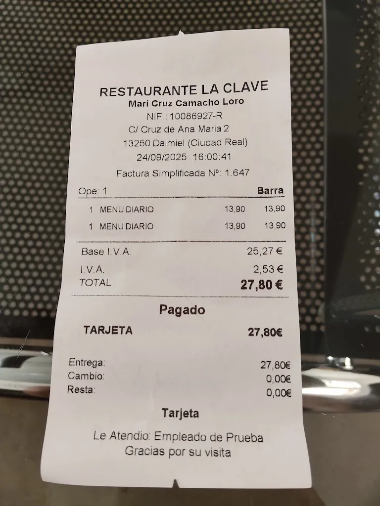 Isra_Restaurante La Clave_Daimiel_review