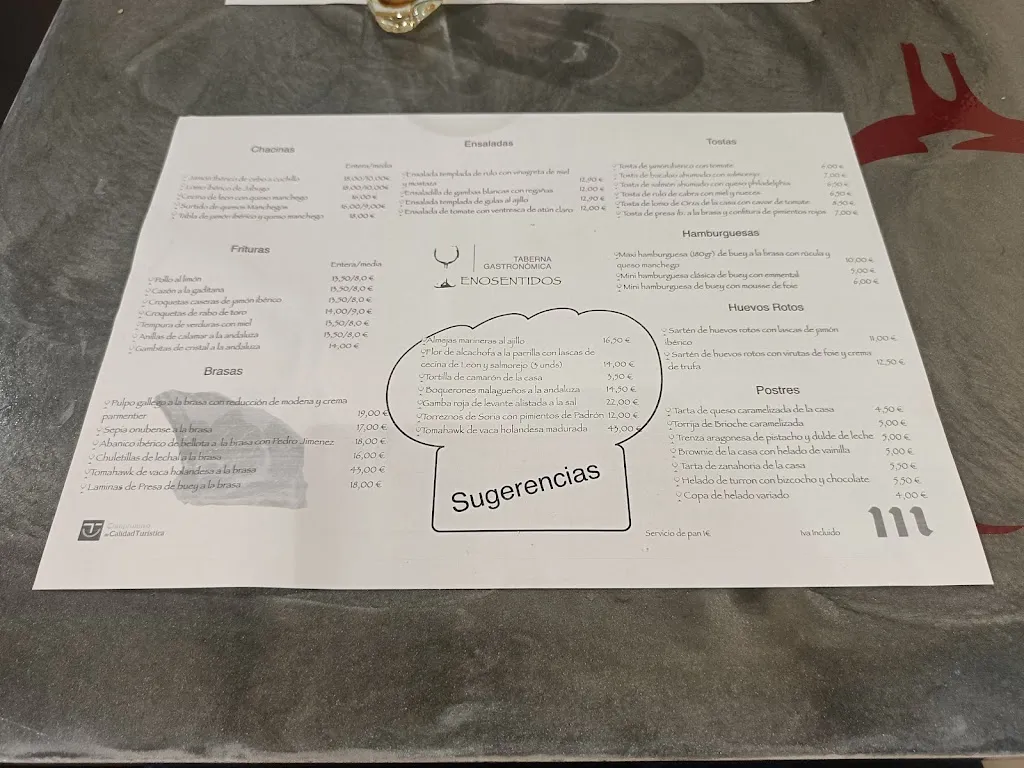 Menu_Taberna Gastronómica Enosentidos_Daimiel_image_1