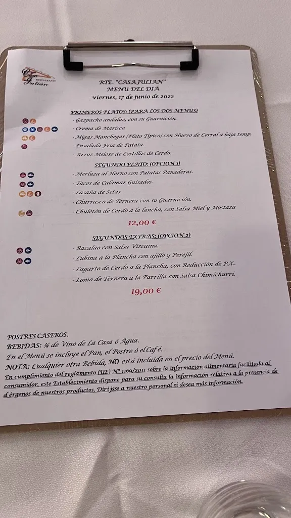 Menu_Restaurante Casa Julián_Daimiel_image_2
