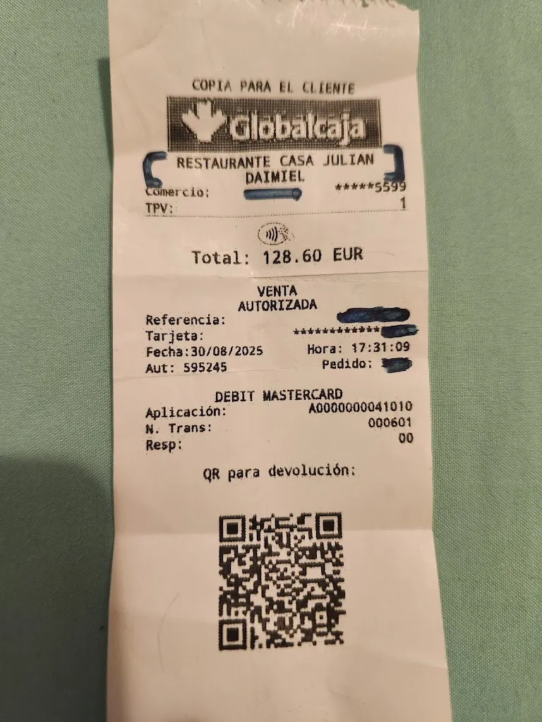Rita havy Navarro Aguilar_Restaurante Casa Julián_Daimiel_review