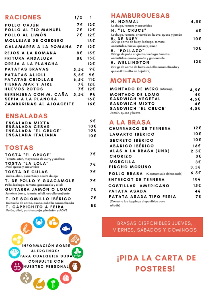 Menu_Restaurante- Buffet El Cruce_Daimiel_image_1