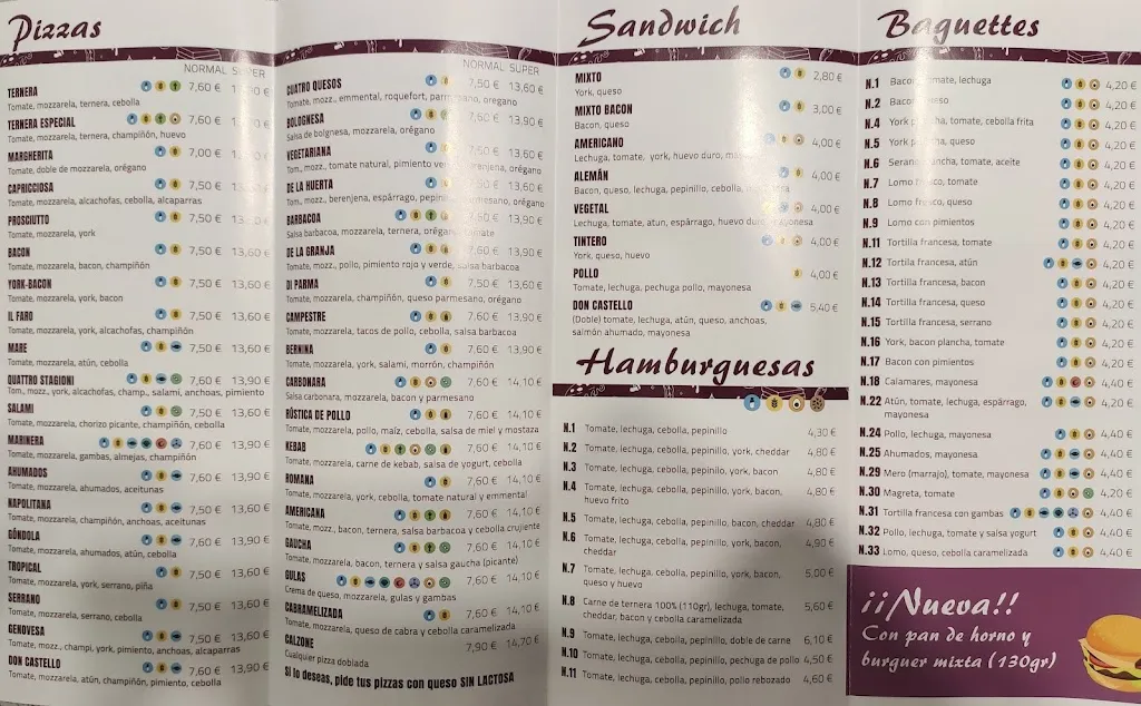 Menu_Restaurante Pizzería Don Castello_Daimiel_image_2