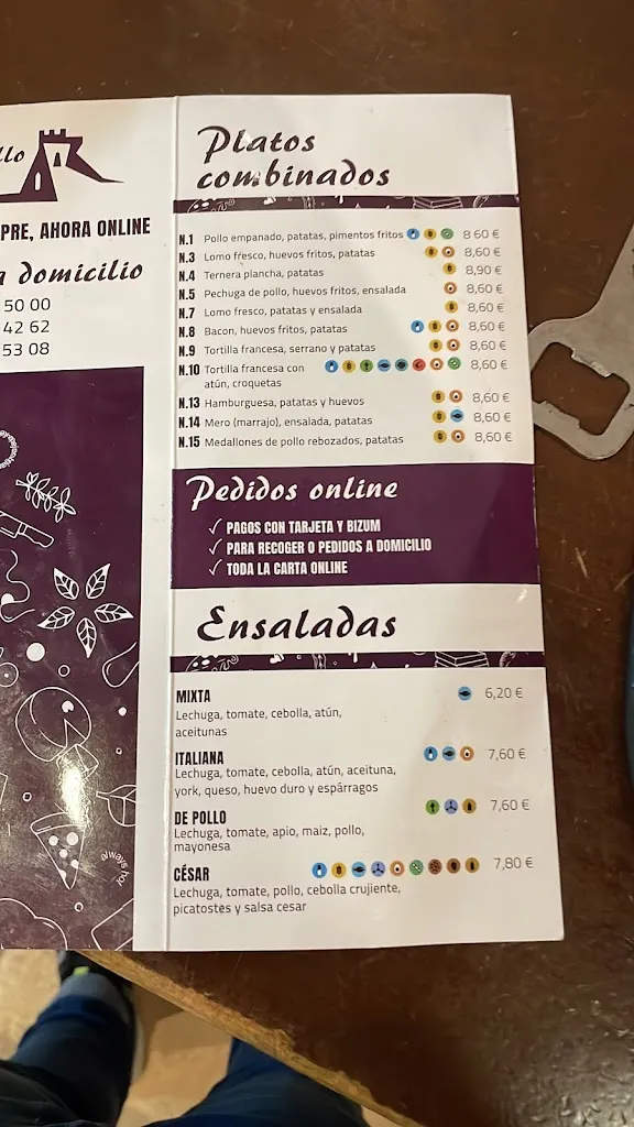 Menu_Restaurante Pizzería Don Castello_Daimiel_image_3