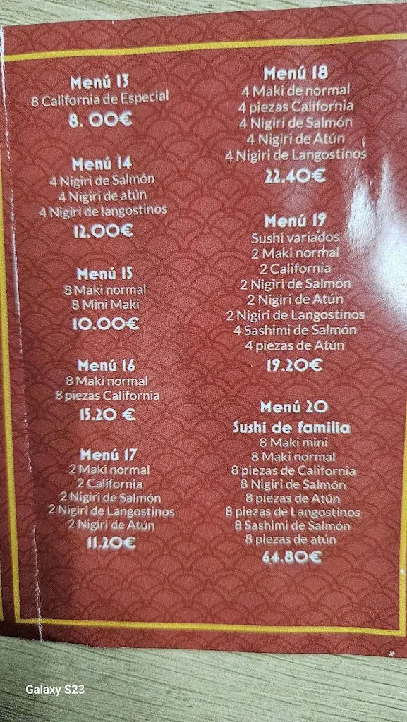 Menu_Old Friends Restaurant_Daimiel_image_1