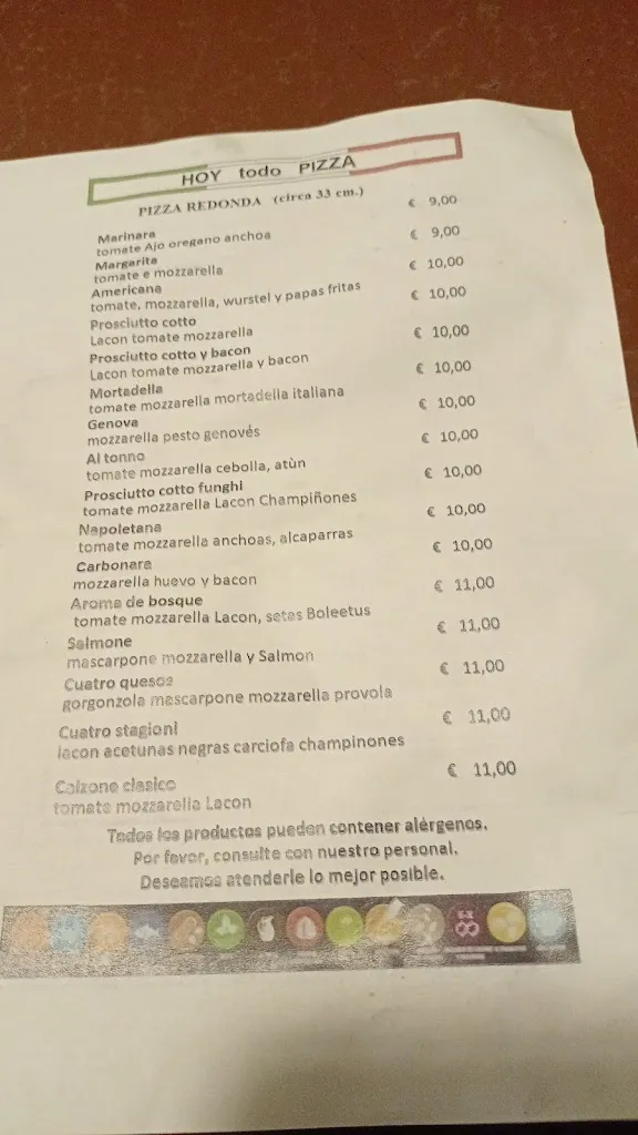 Menu_Bar Osteria da grazia_Daimiel_image_1