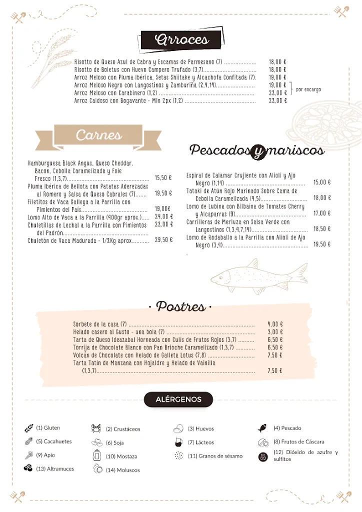 Menu_Restaurante El Granero_Daimiel_immagine_3