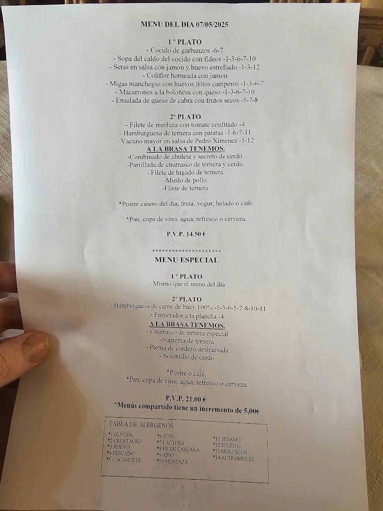 Menu_Asador Los pucheros, S.L._Piedrabuena_image_2