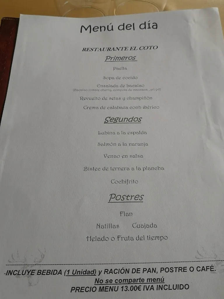 Menu_Hotel Restaurante Cuatro Caminos_Piedrabuena_image_4