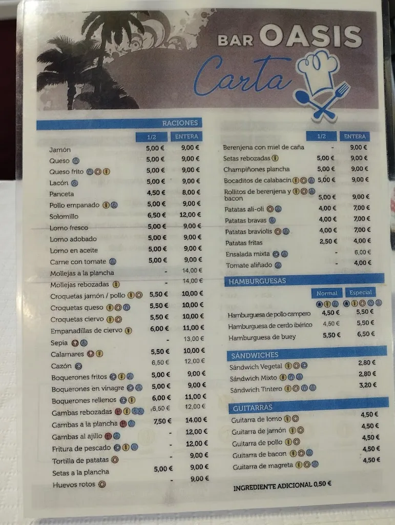 Menu_Bar Oasis_Piedrabuena_immagine_1