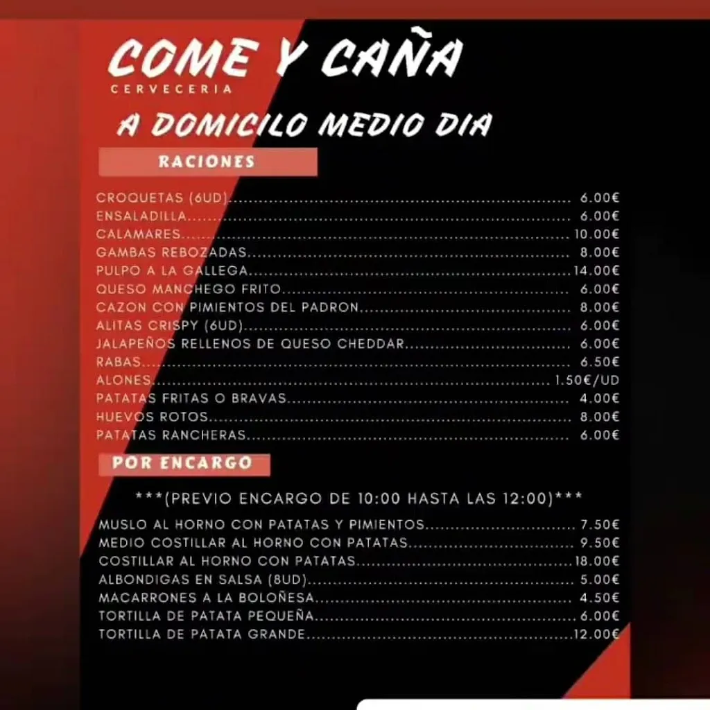Menu_Come Y Caña_Pedro Muñoz_image_1