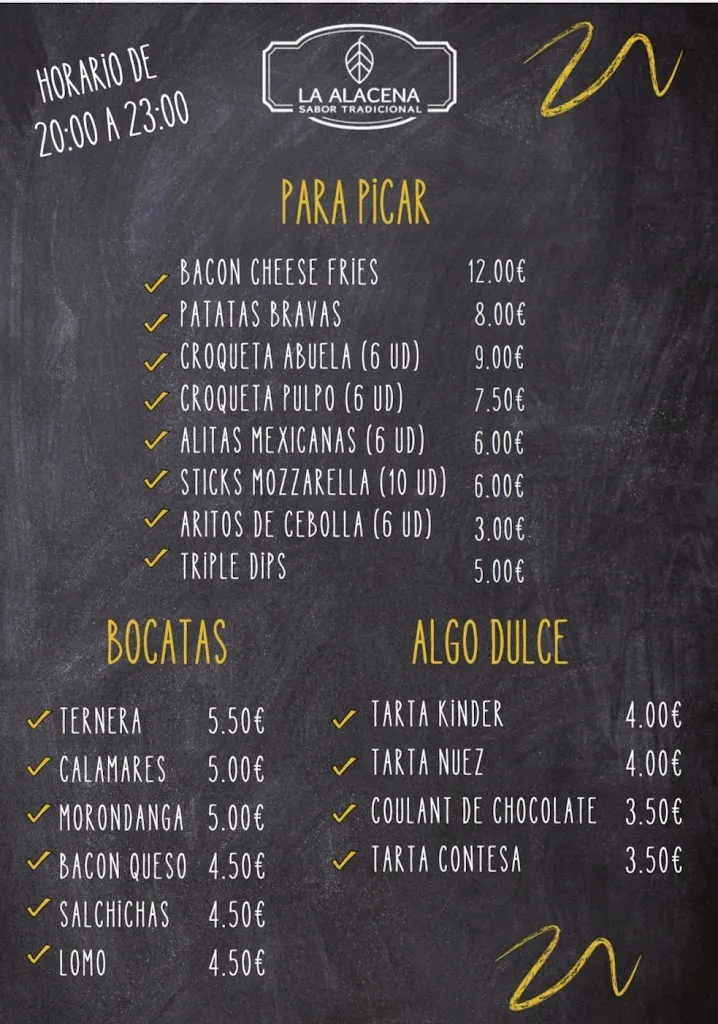 Menu_La Alacena, Sabor Tradicional_Nerpio_image_3