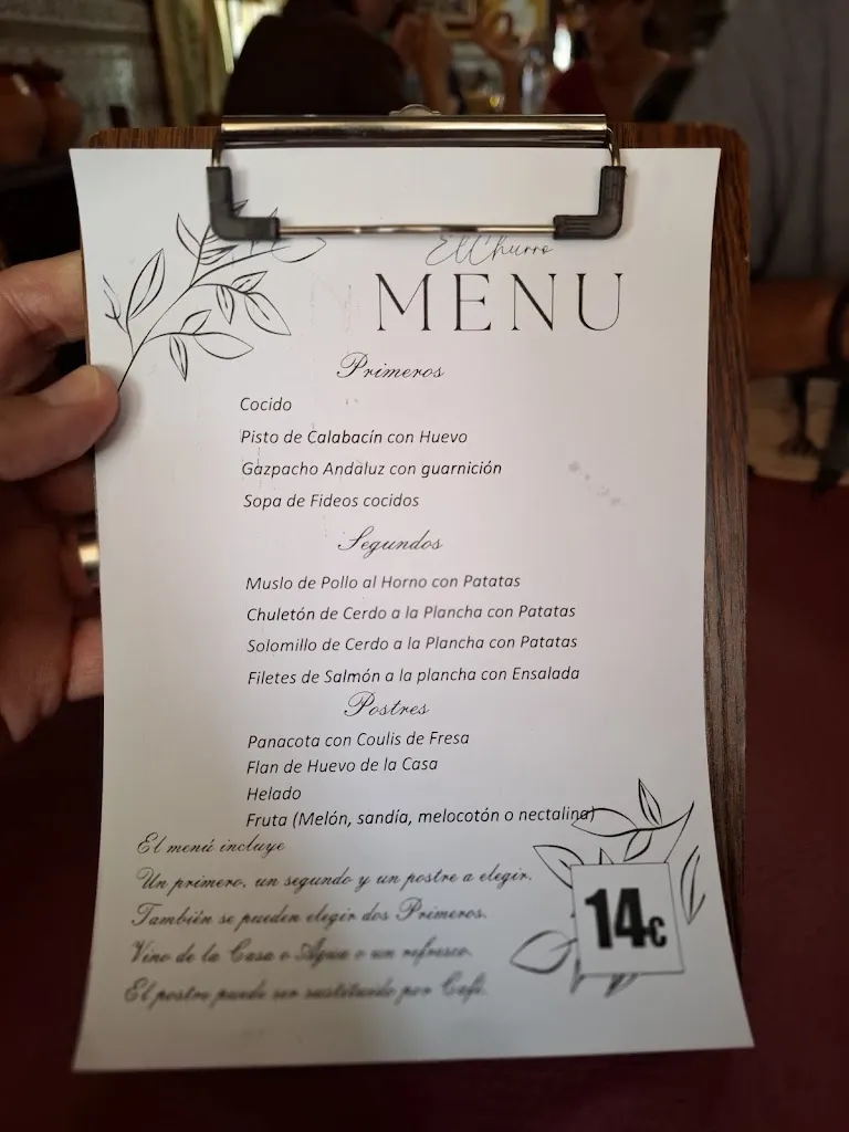 Menu_Bar El Pilar_Puebla de Don Rodrigo_image_1