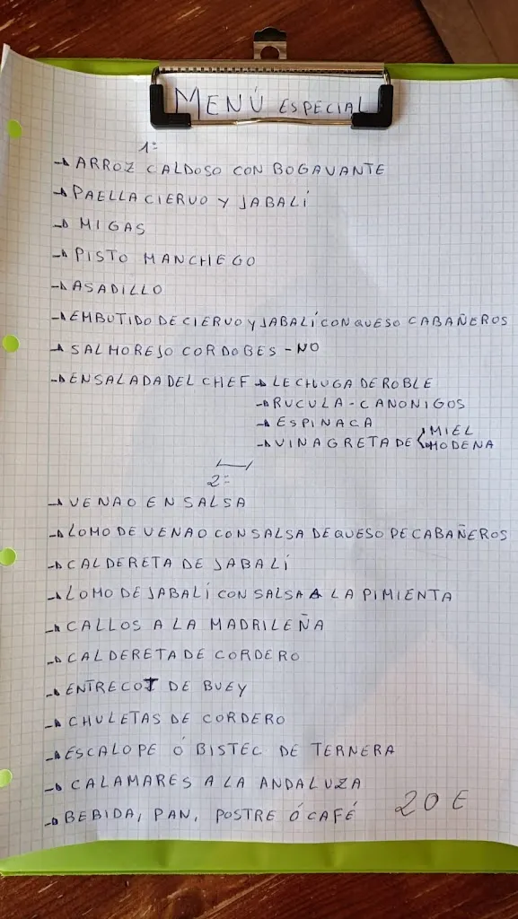 Menu_Bar restaurante Casa Román_Retuerta del Bullaque_image_1
