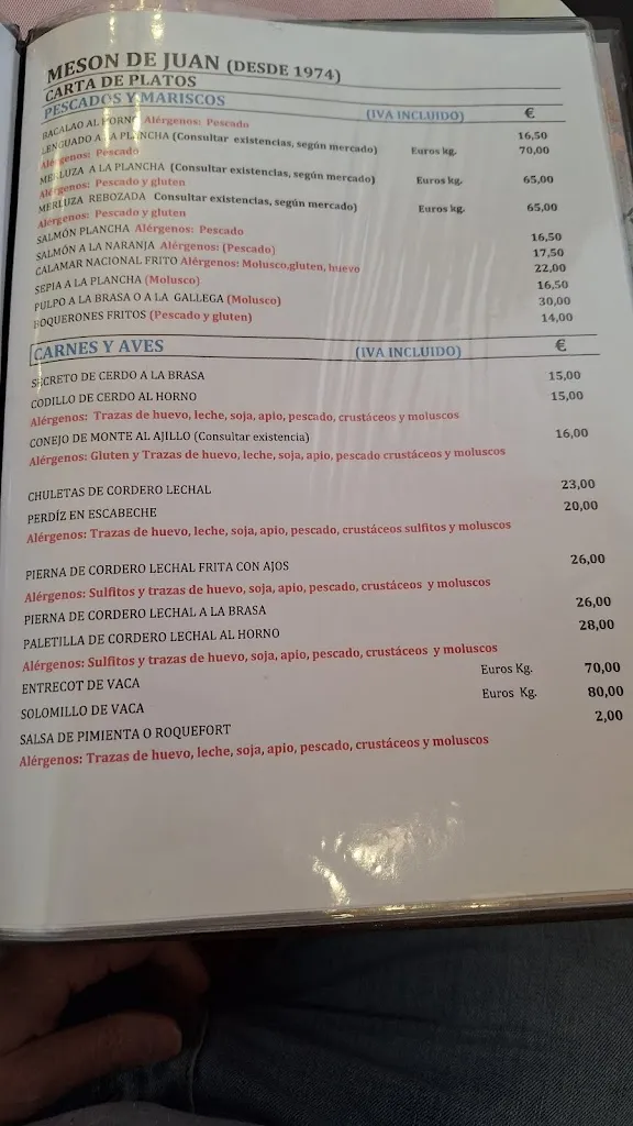 Menu_Restaurante Mesón de Juan_Ruidera_image_3