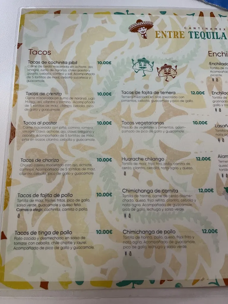 Menu_Cantina Mexicana; entre Tequila & Tequila_Solana La_image_3
