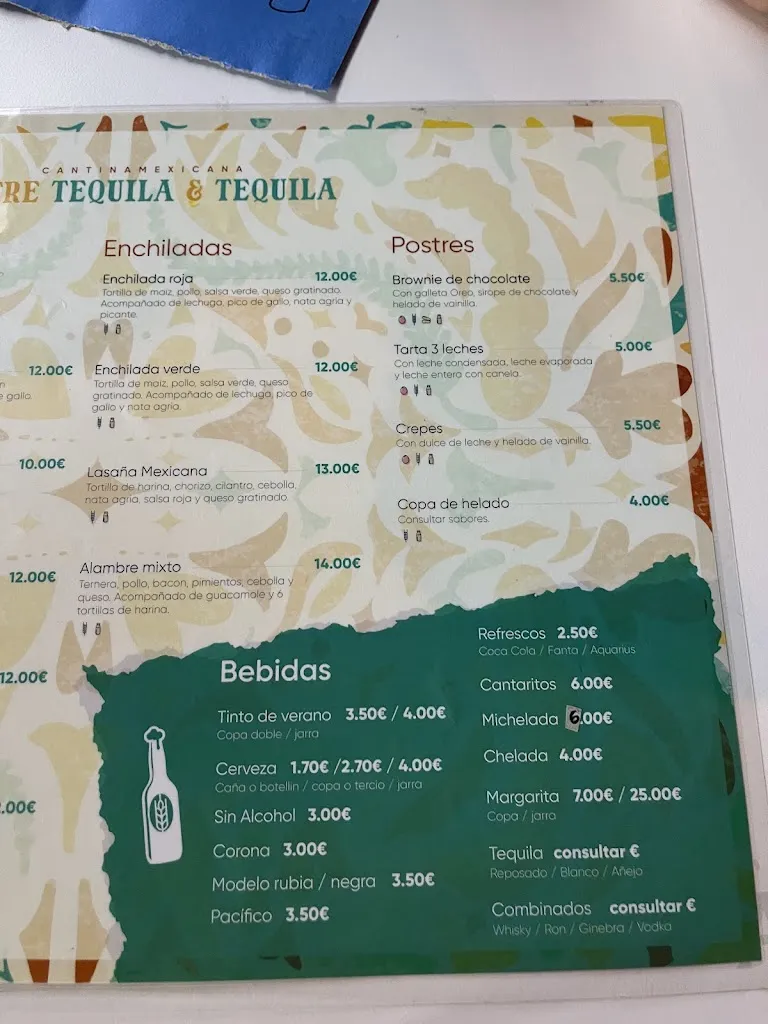 Menu_Cantina Mexicana; entre Tequila & Tequila_Solana La_image_4