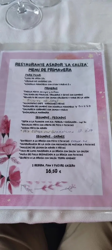 Menu_Restaurante Asador La Caliza_Santa Cruz de Mudela_image_3