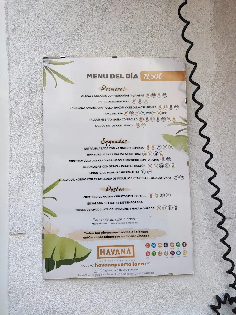 Menu_Restaurante Havana_Puertollano_image_1