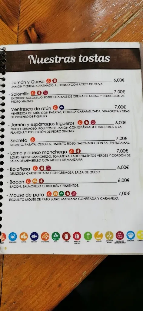Menu_El Fogón de María_Puertollano_image_1