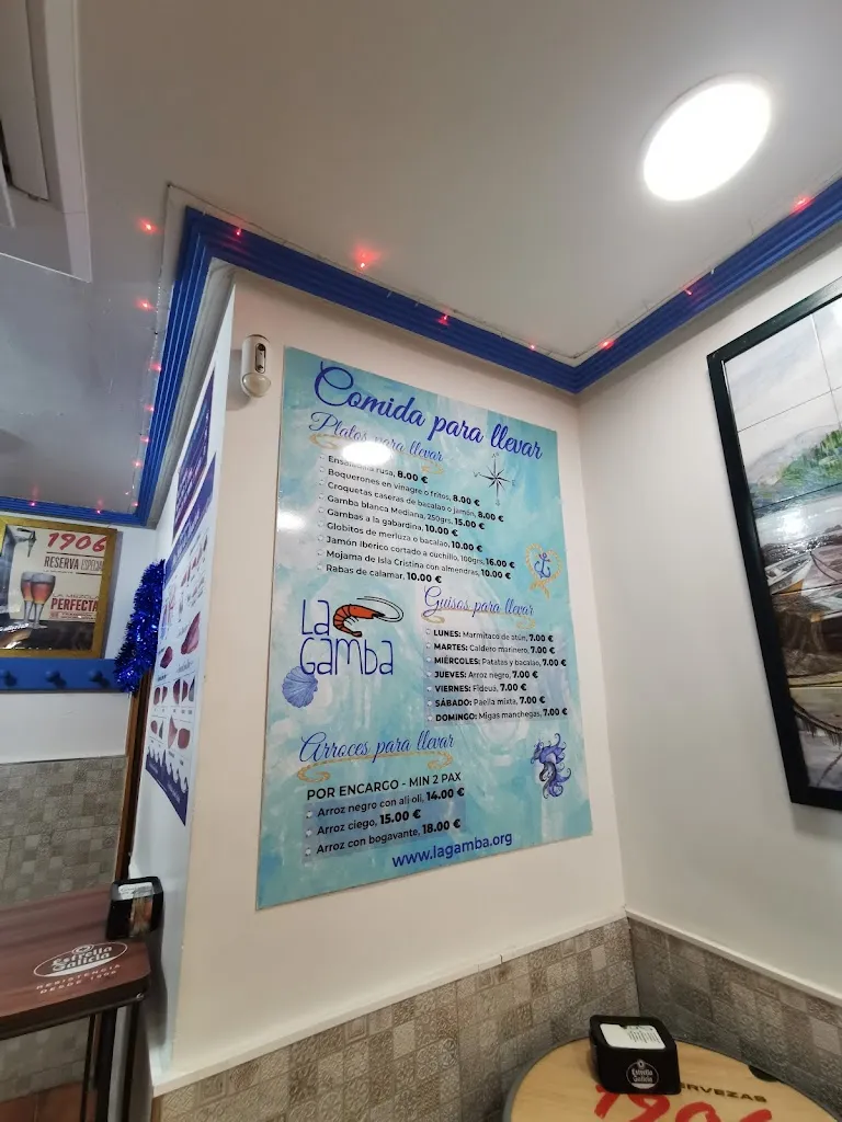 Menu_Marisqueria La Gamba_Puertollano_image_3