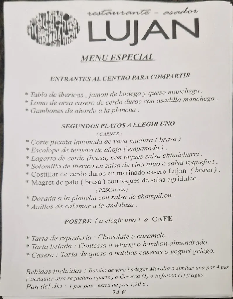 Menu_Restaurante - Asador LUJAN_Torralba de Calatrava_image_2