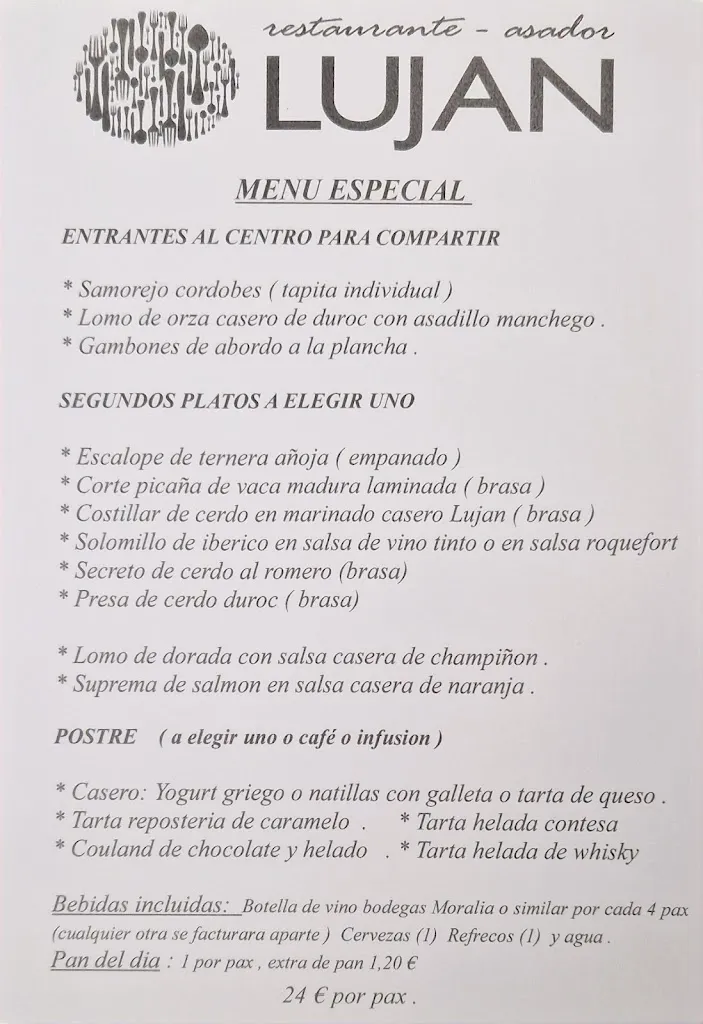 Menu_Restaurante - Asador LUJAN_Torralba de Calatrava_image_3