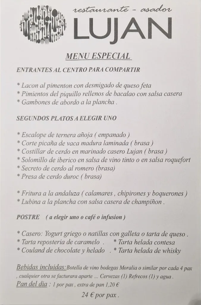 Menu_Restaurante - Asador LUJAN_Torralba de Calatrava_image_4
