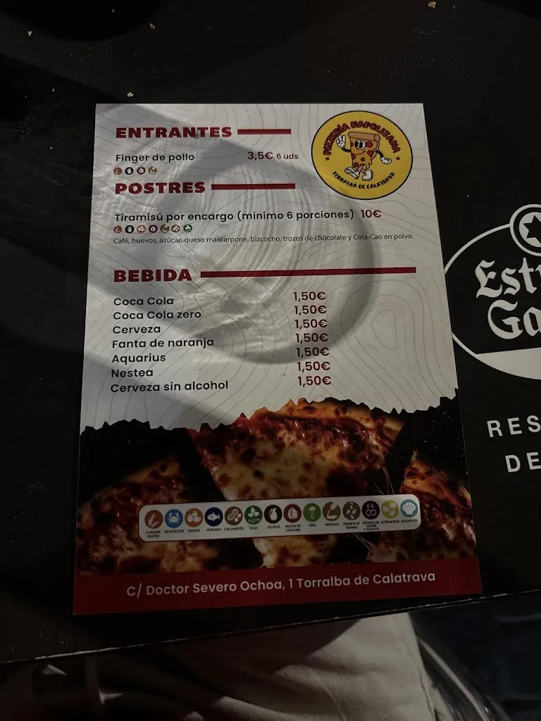 Menu_Pizzeria Napolitana_Torralba de Calatrava_image_2