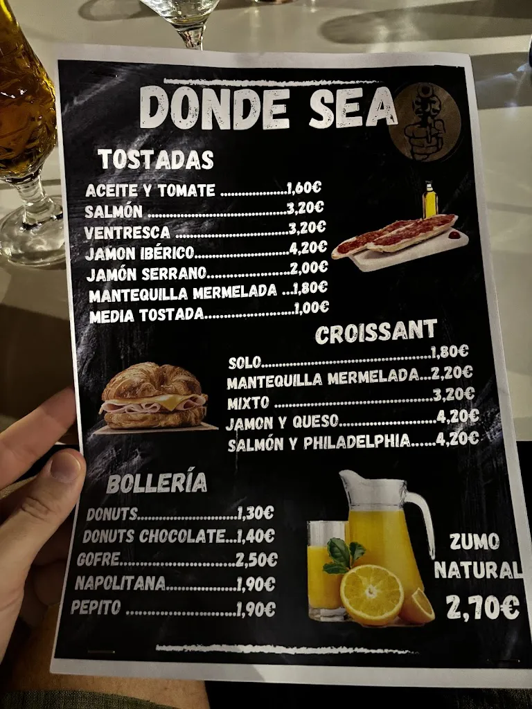 Menu_Disco - Bar Donde Sea_Torralba de Calatrava_image_1
