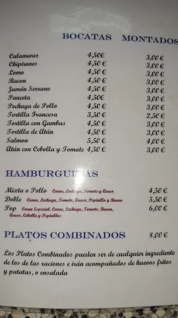Menu_BAR PLAZA_Torralba de Calatrava_image_2