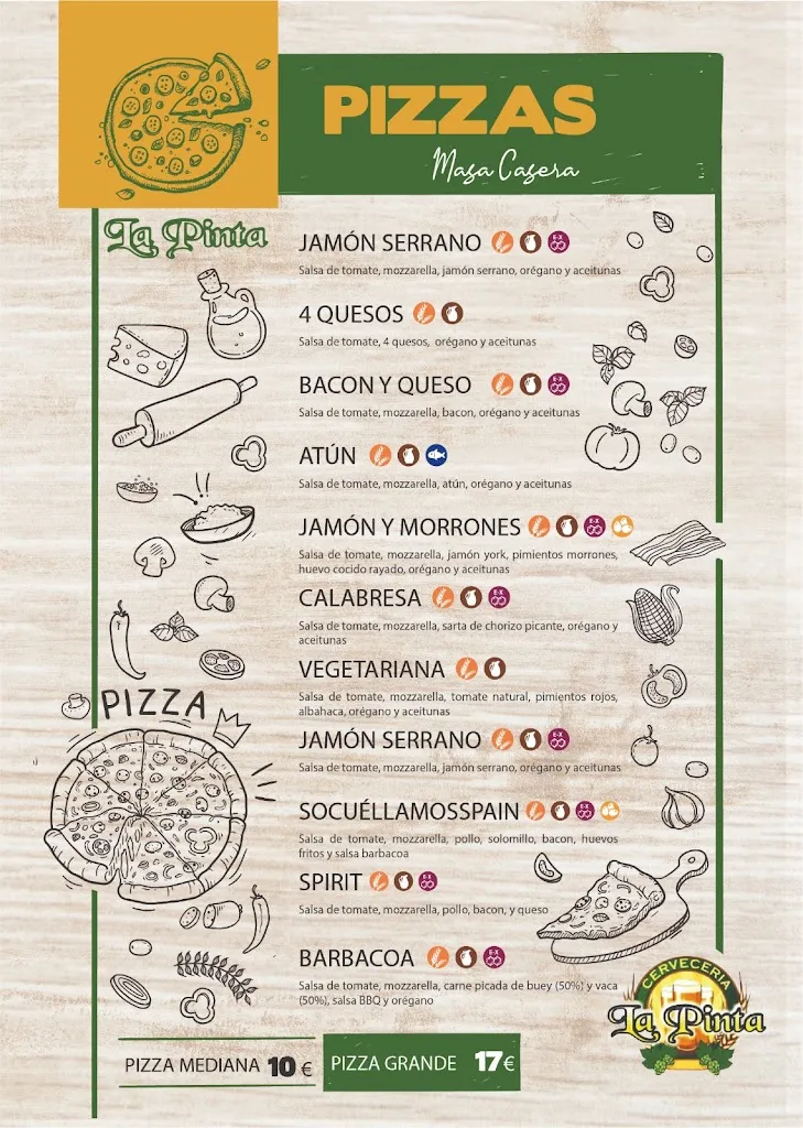 Menu_Hermanos Mateo Pareja S.L bar la pinta_Socuéllamos_image_1