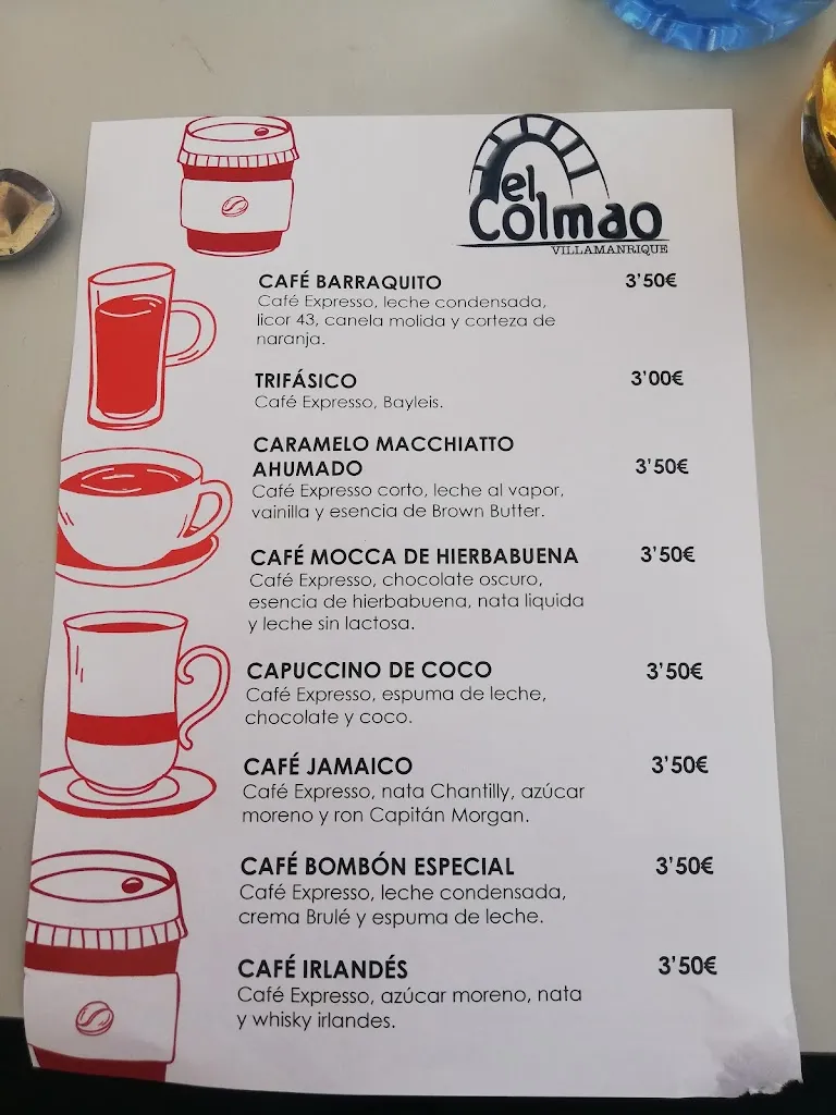 Menu_Bar El Colmao Villamanrique_Villamanrique_image_3