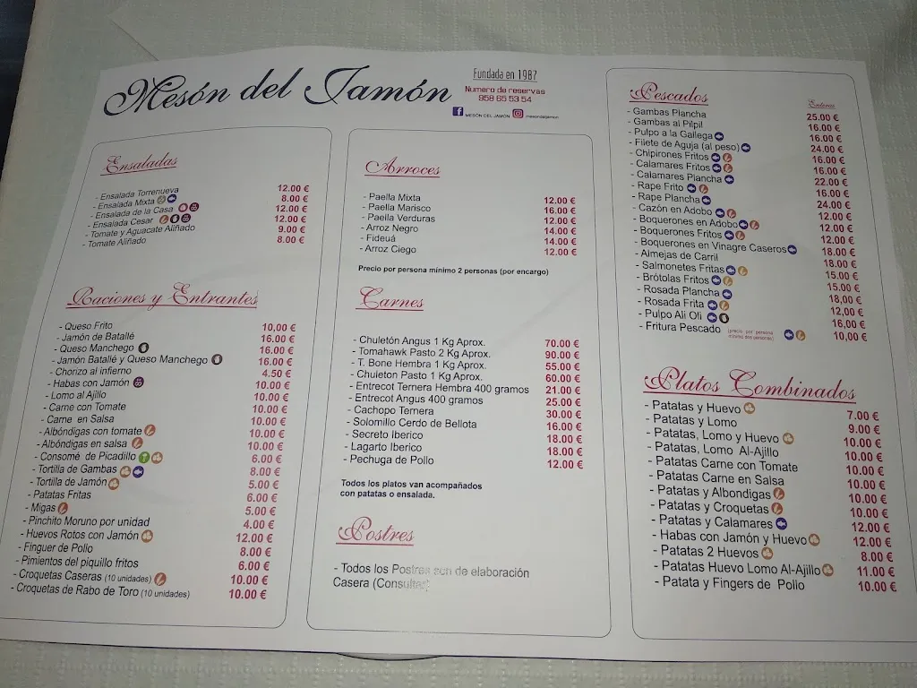 Menu_Meson del Jamón_Torrenueva_image_3