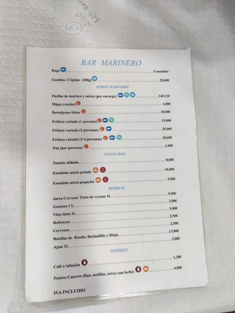 Menu_Bar Restaurante Marinero_Torrenueva_image_3