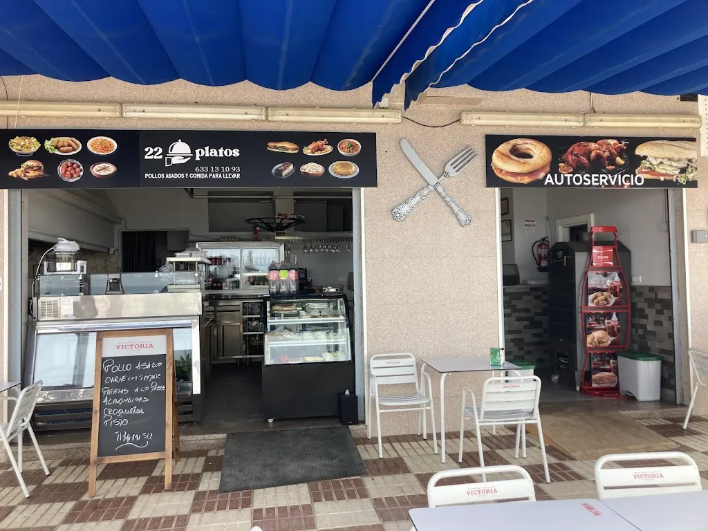 22 platos asador restaurant in Torrenueva