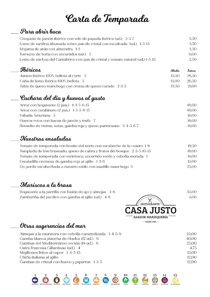 Menu_Restaurante Casa Justo_Tomelloso_image_1
