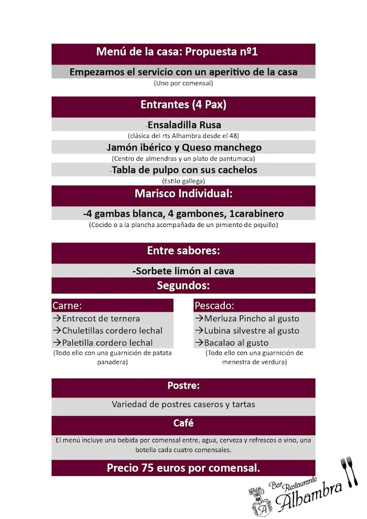 Menu_RESTAURANTE BAR ALHAMBRA_Tomelloso_image_2