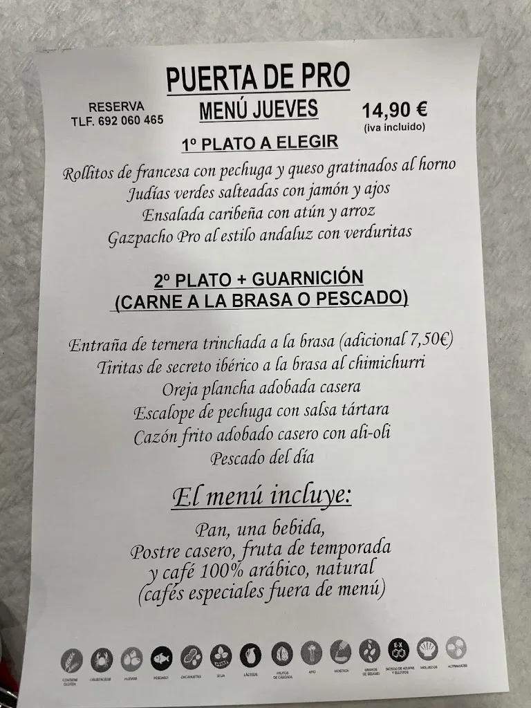 Menu_Puerta de Pro_Tomelloso_immagine_3