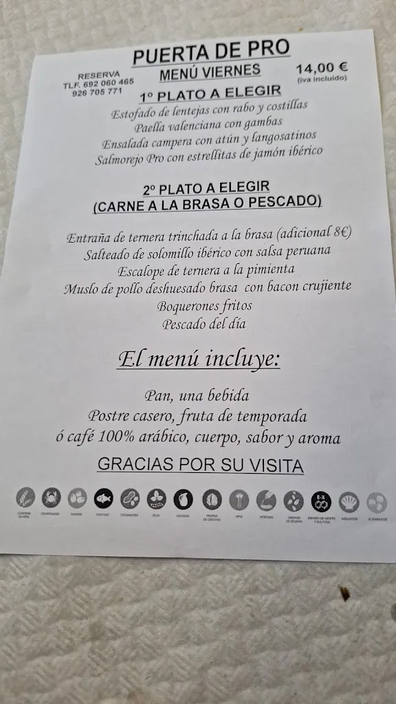 Menu_Puerta de Pro_Tomelloso_immagine_4